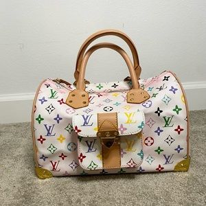 Monogram tote purse